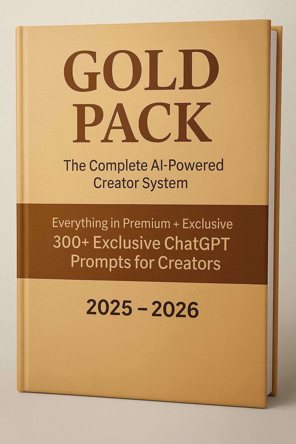 GOLD PACK: The Complete AI-Powered Creator System