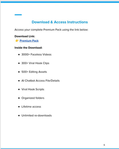 PREMIUM PACK: Complete Toolkit + AI Chatbot + Viral Hooks for Reels