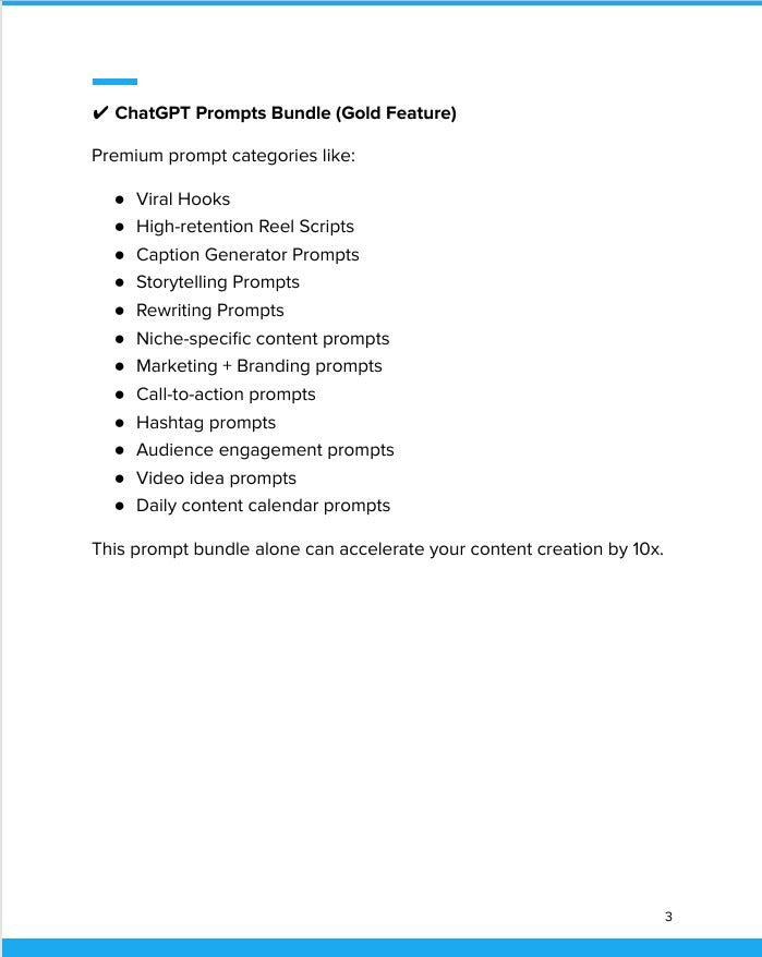 GOLD PACK: The Complete AI-Powered Creator System